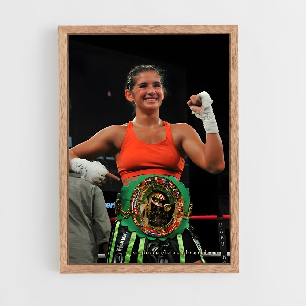 Poster Champion Étoilé – affiche Muay Thai (vue 4)
